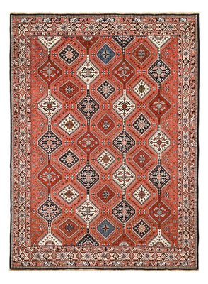 Tapis persan - Nomadic - 406 x 298 cm - rouge clair