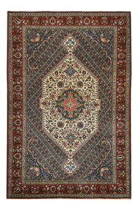 Tapis persan - Nomadic - 320 x 214 cm - bleu foncé
