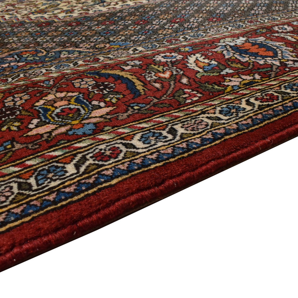 Tapis persan - Nomadic - 320 x 214 cm - bleu foncé