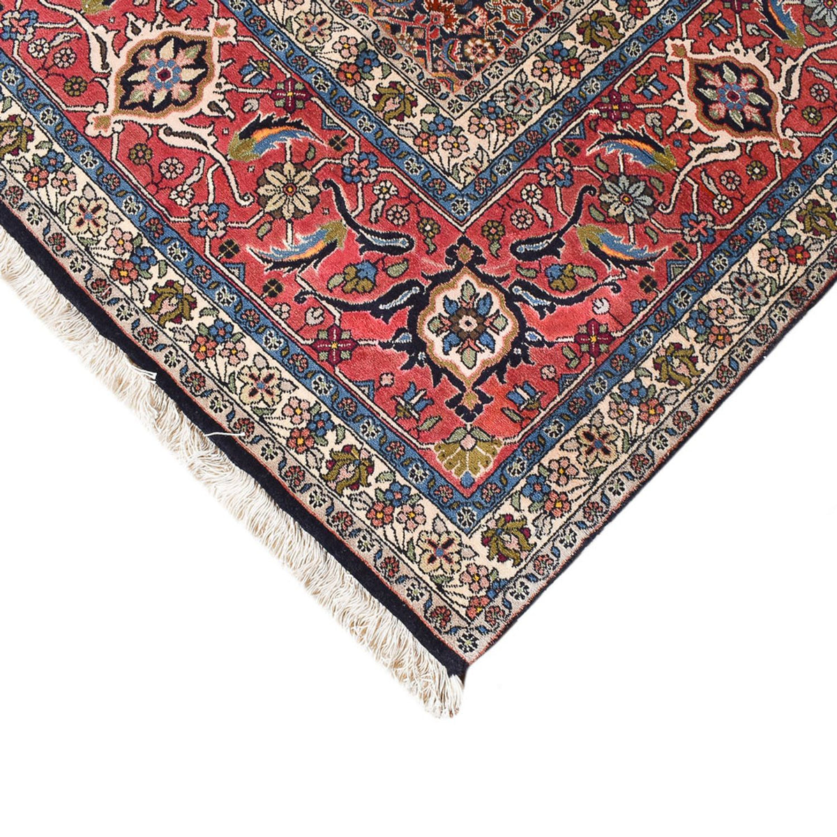 Tapis persan - Bidjar carré  - 400 x 400 cm - rouille