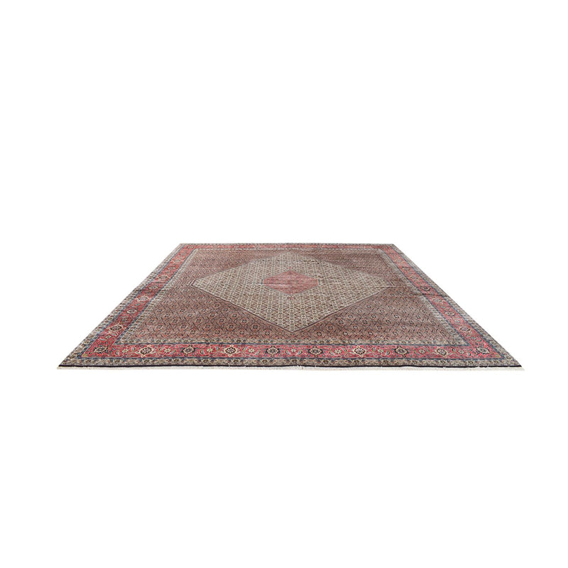 Tapis persan - Bidjar carré  - 400 x 400 cm - rouille