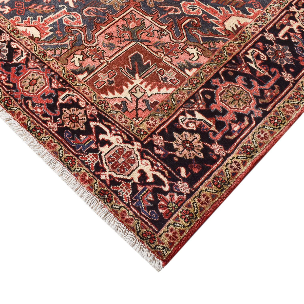 Tapis persan - Nomadic - 341 x 252 cm - rouge clair