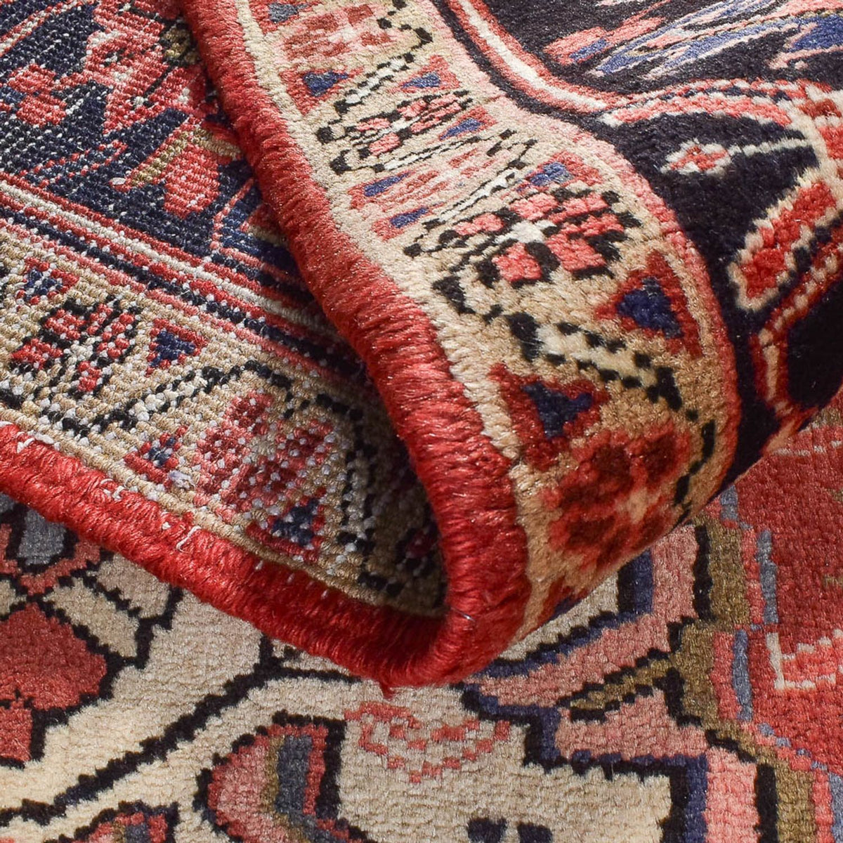 Tapis persan - Nomadic - 341 x 252 cm - rouge clair