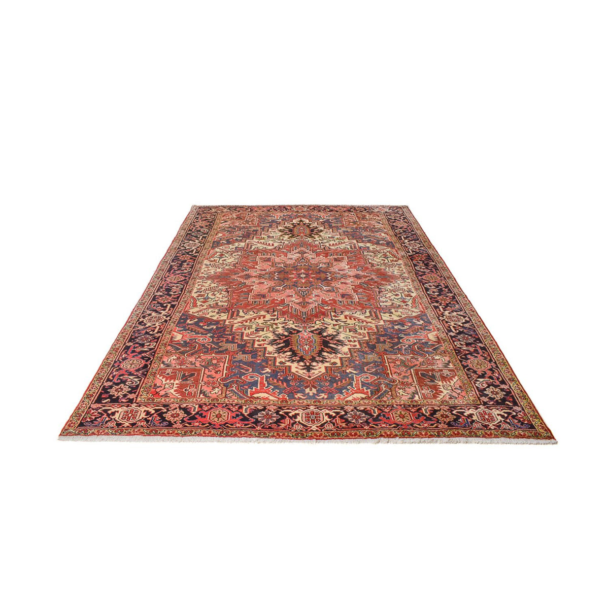 Tapis persan - Nomadic - 341 x 252 cm - rouge clair