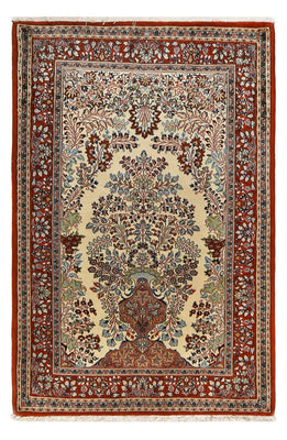 Tapis persan - Ghom - Royal - 203 x 130 cm - multicolore