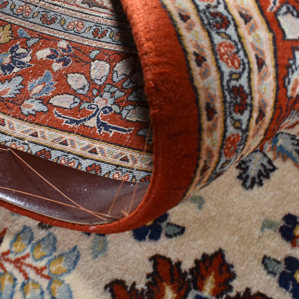 Tapis persan - Ghom - Royal - 203 x 130 cm - multicolore