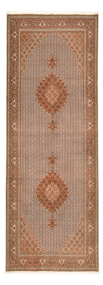 Tapis de couloir Tapis persan - Tabriz - Royal - 405 x 153 cm - rouille