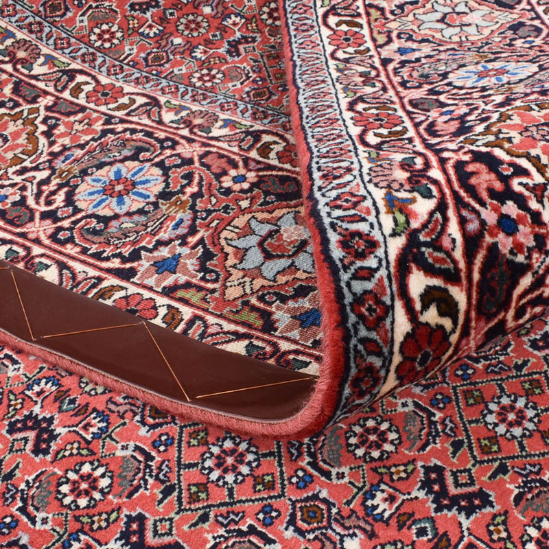 Tapis de couloir Tapis persan - Bidjar - 395 x 202 cm - rouille