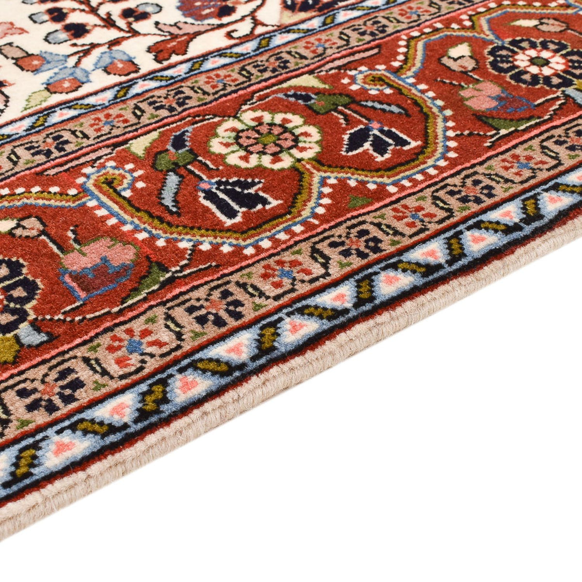 Tapis persan - Nomadic - 205 x 138 cm - crème