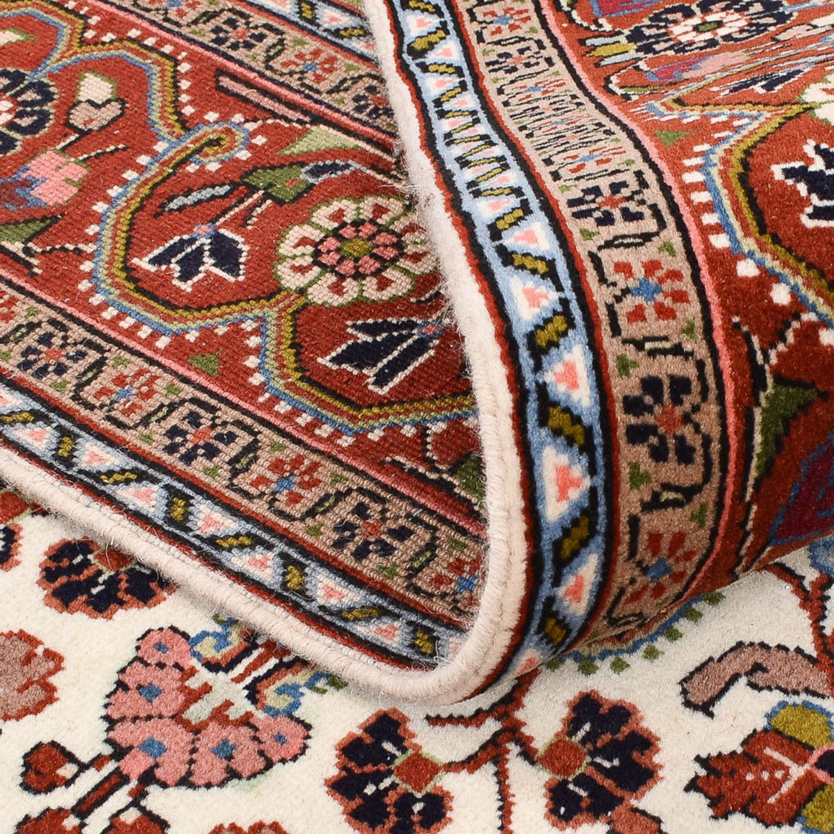 Tapis persan - Nomadic - 205 x 138 cm - crème