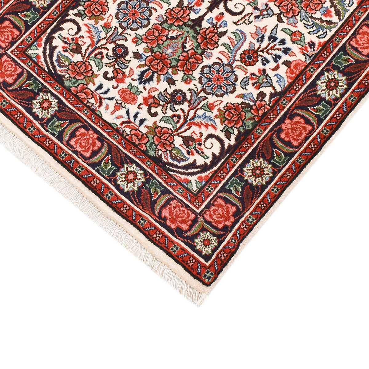 Tapis de couloir Tapis persan - Bidjar - 314 x 70 cm - beige