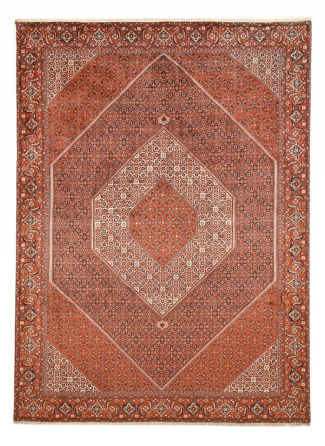 Tapis persan - Bidjar - 328 x 236 cm - rouille