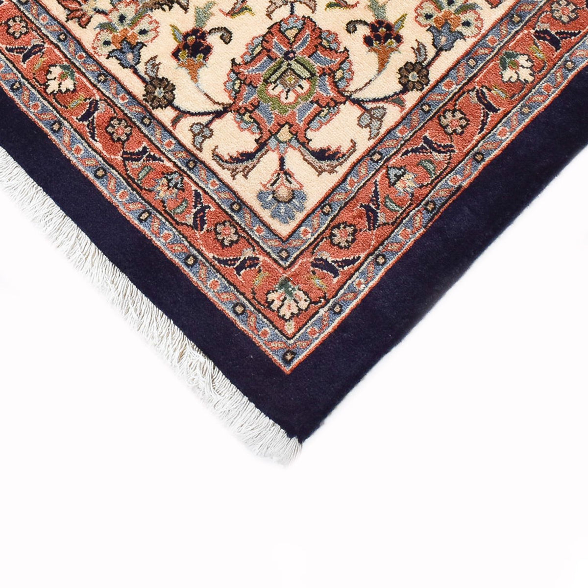 Tapis persan - Classique - Royal - 338 x 247 cm - bleu foncé