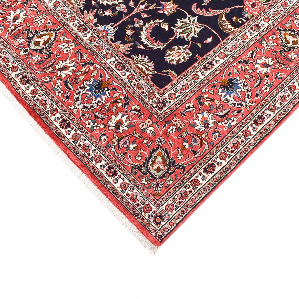 Tapis persan - Bidjar - 350 x 254 cm - bleu foncé