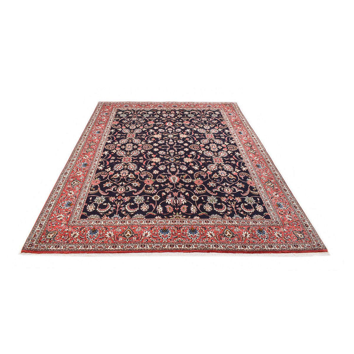 Tapis persan - Bidjar - 350 x 254 cm - bleu foncé
