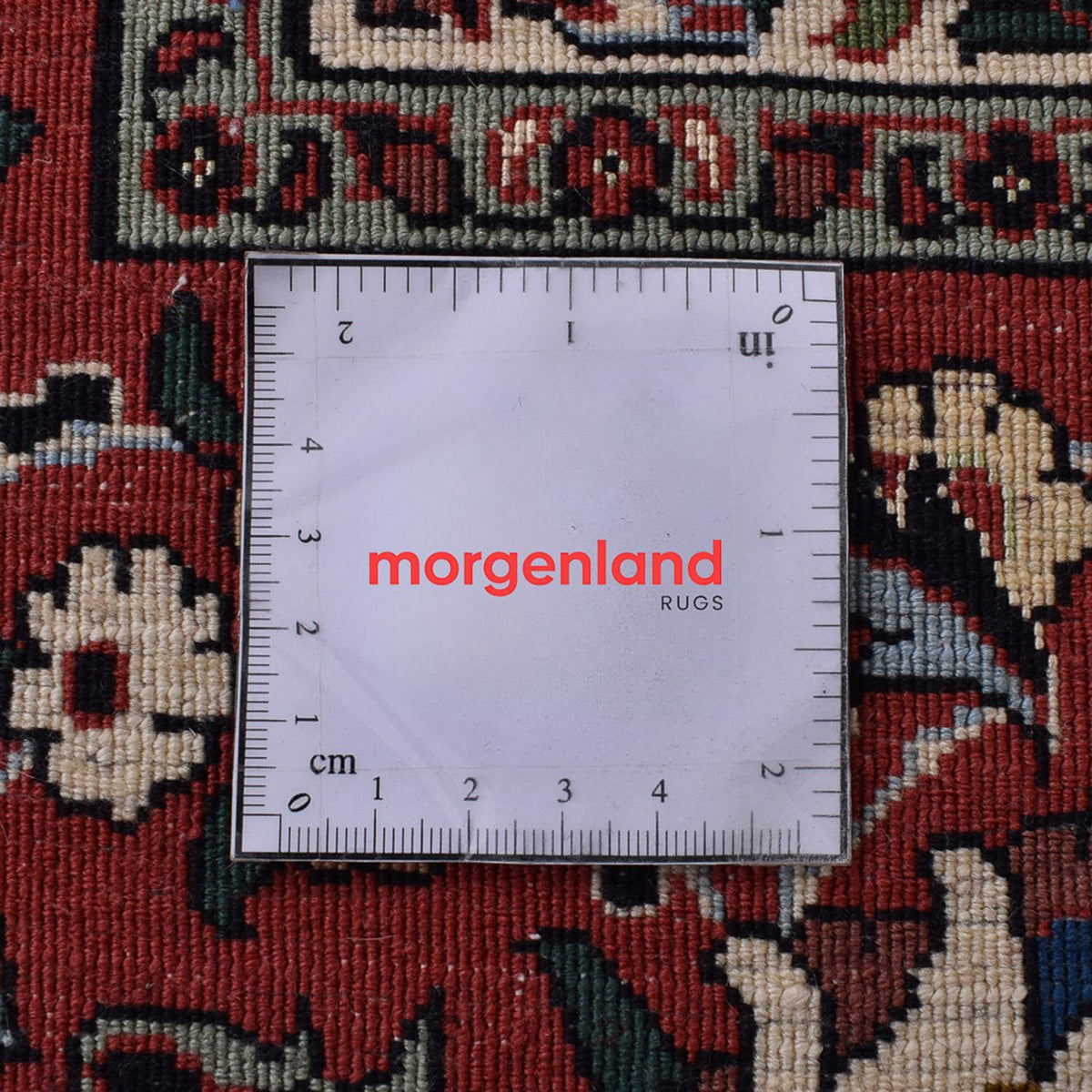 Tapis persan - Bidjar - 350 x 254 cm - bleu foncé