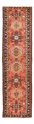 Tapis de couloir Tapis persan - Nomadic - 284 x 71 cm - rouge