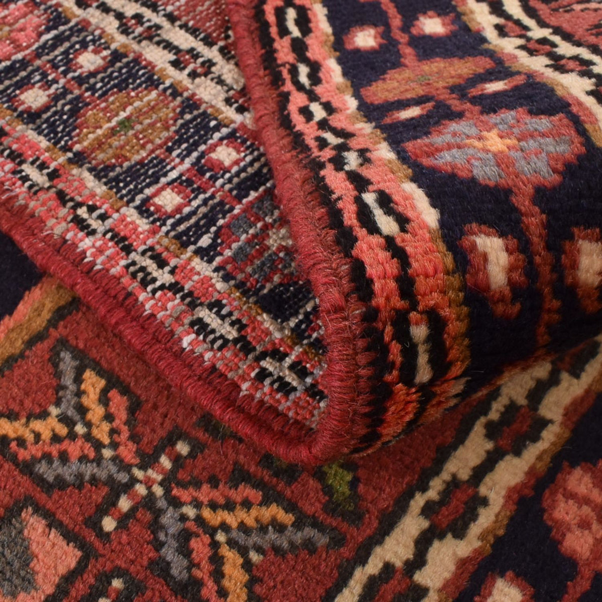 Tapis de couloir Tapis persan - Nomadic - 286 x 71 cm - rouge