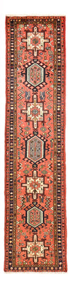 Tapis de couloir Tapis persan - Nomadic - 295 x 74 cm - rouge