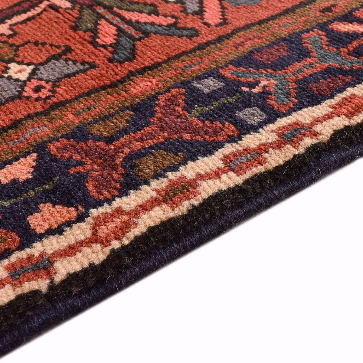 Tapis de couloir Tapis persan - Nomadic - 281 x 78 cm - rouge clair