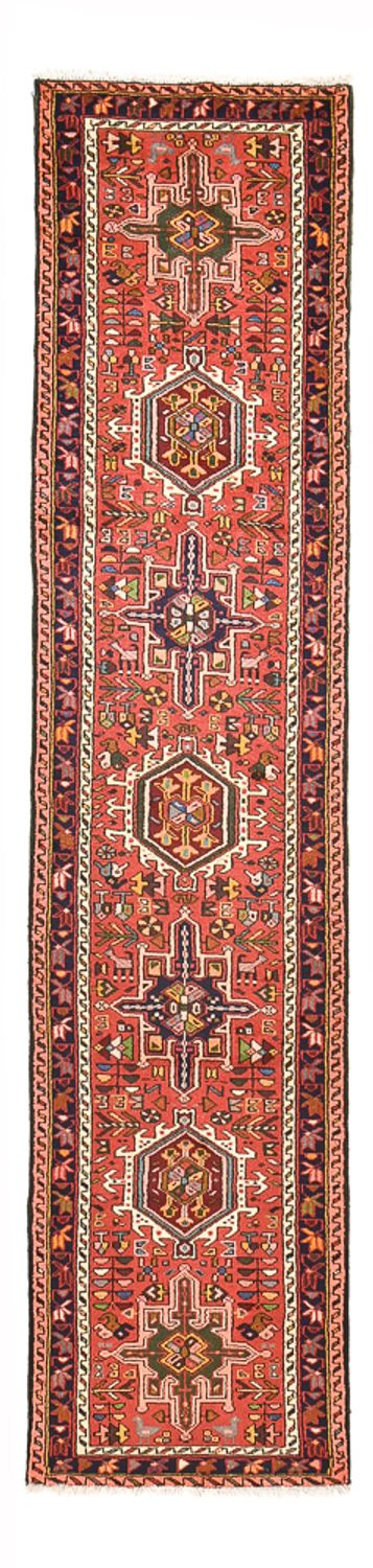Tapis de couloir Tapis persan - Nomadic - 295 x 68 cm - rouge