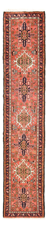 Tapis de couloir Tapis persan - Nomadic - 290 x 68 cm - rouge clair