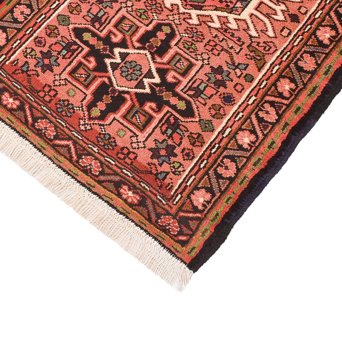 Tapis de couloir Tapis persan - Nomadic - 284 x 70 cm - rouge clair