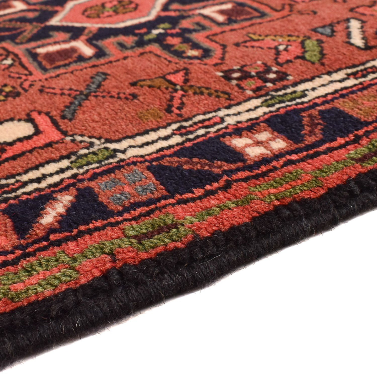 Tapis de couloir Tapis persan - Nomadic - 291 x 66 cm - rouge clair