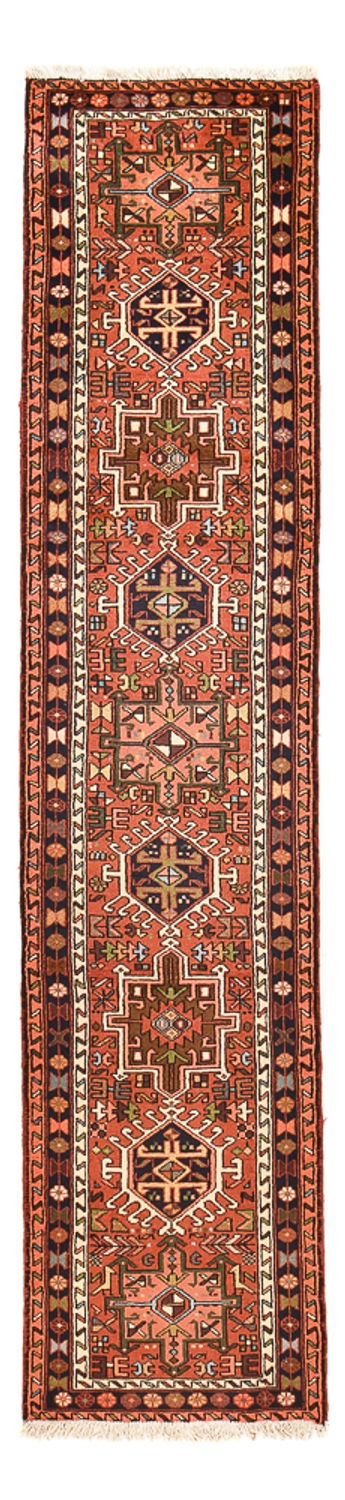 Tapis de couloir Tapis persan - Nomadic - 292 x 66 cm - rouge