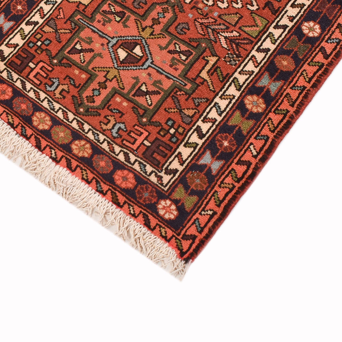 Tapis de couloir Tapis persan - Nomadic - 292 x 66 cm - rouge