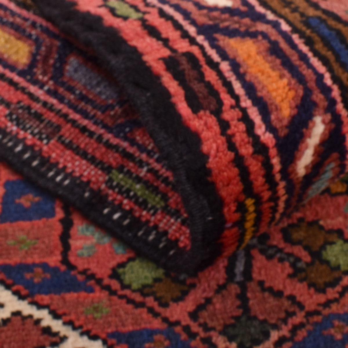 Tapis de couloir Tapis persan - Nomadic - 287 x 68 cm - rouge