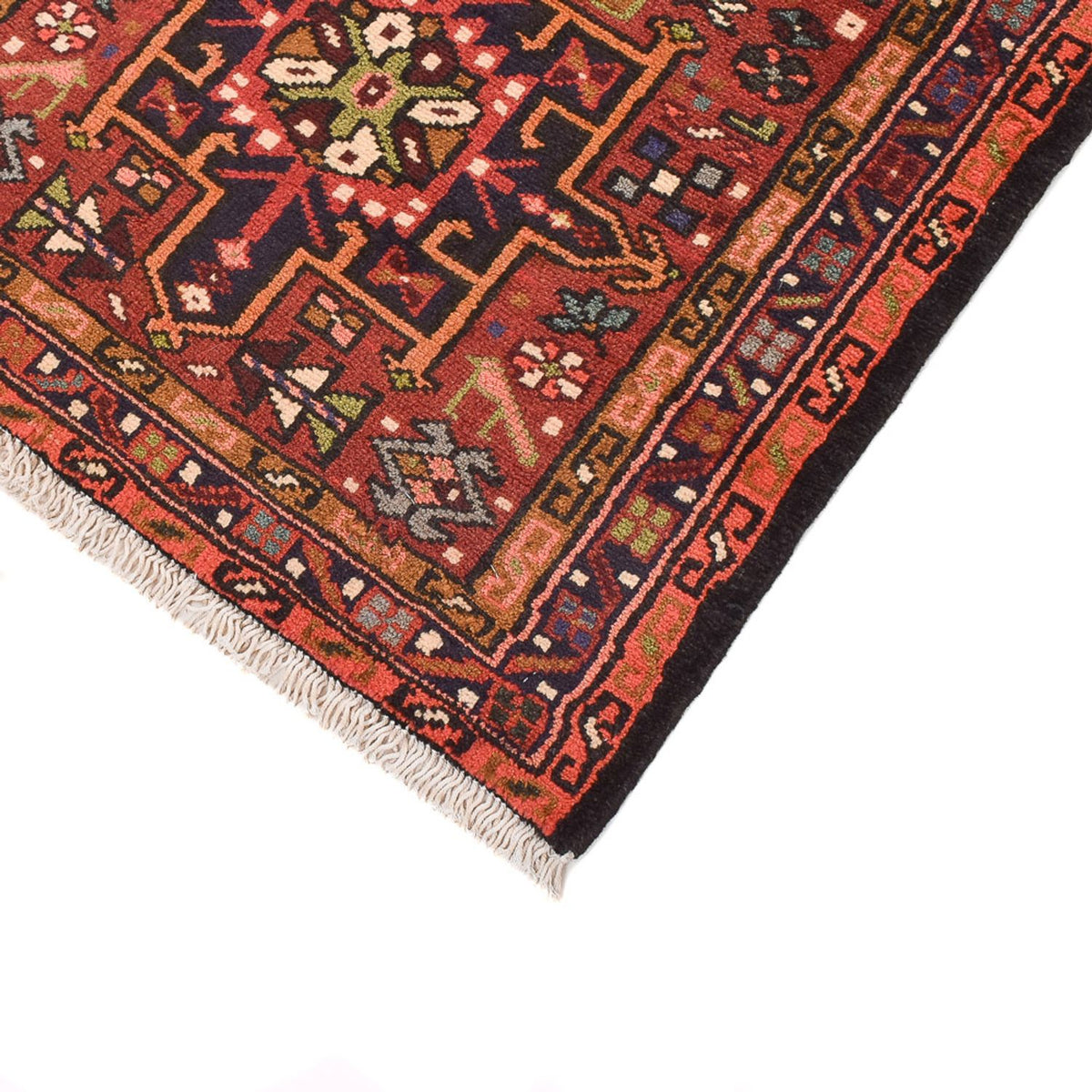 Tapis de couloir Tapis persan - Nomadic - 292 x 70 cm - rouge