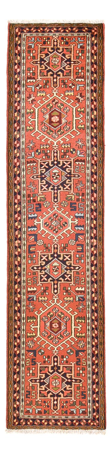 Tapis de couloir Tapis persan - Nomadic - 280 x 70 cm - rouge