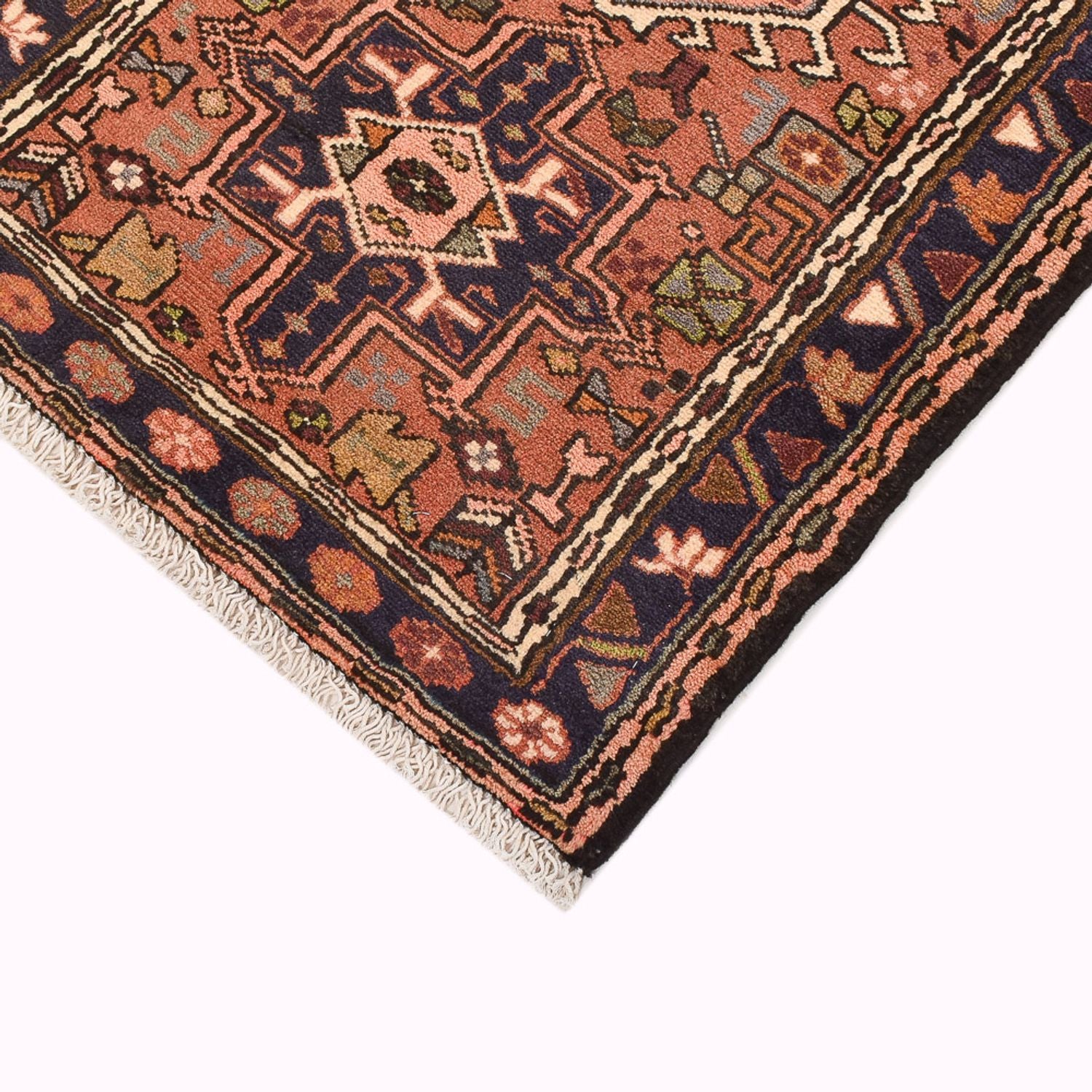 Tapis de couloir Tapis persan - Nomadic - 285 x 65 cm - rouge clair
