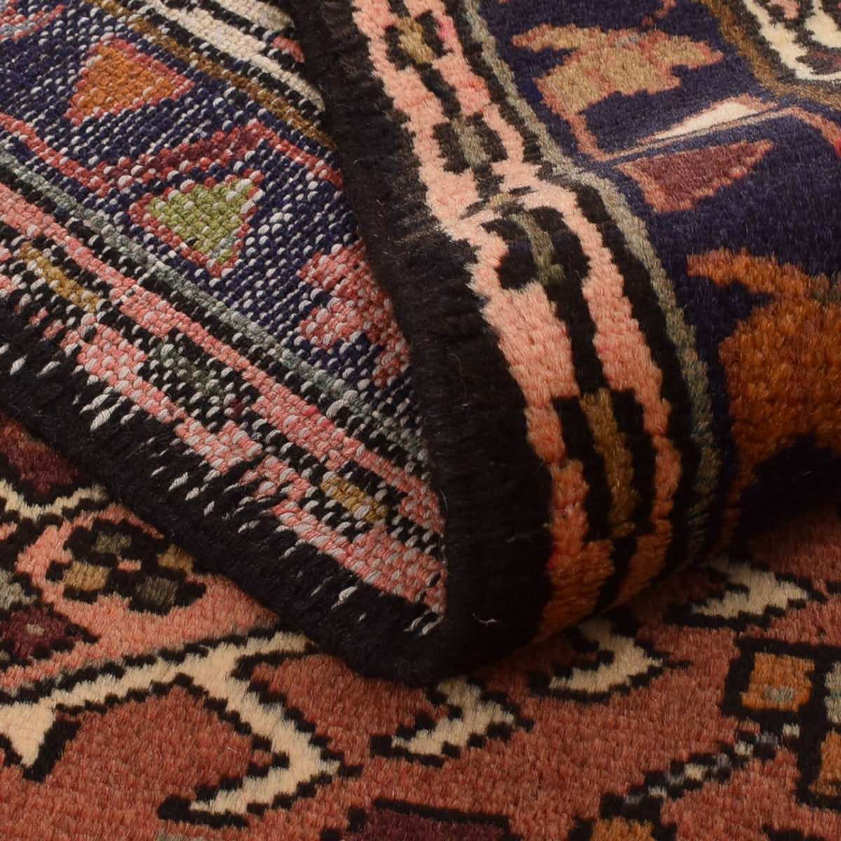 Tapis de couloir Tapis persan - Nomadic - 285 x 65 cm - rouge clair