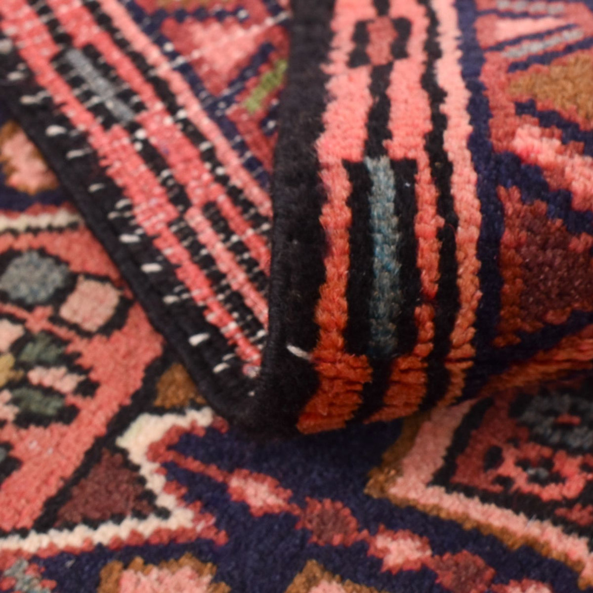 Tapis de couloir Tapis persan - Nomadic - 297 x 68 cm - rouge