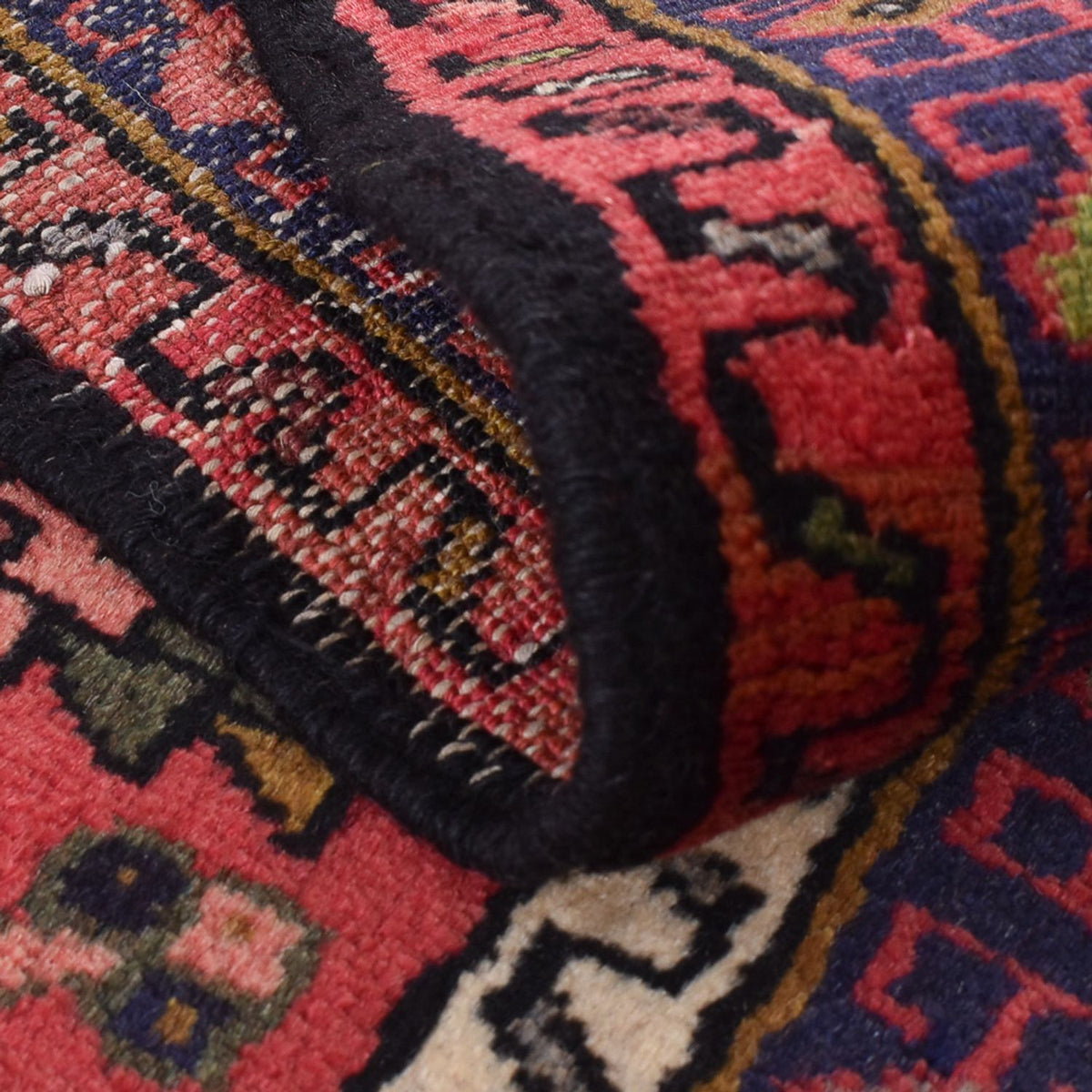 Tapis de couloir Tapis persan - Nomadic - 288 x 74 cm - rouge clair