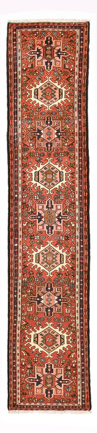 Tapis de couloir Tapis persan - Nomadic - 294 x 68 cm - rouge