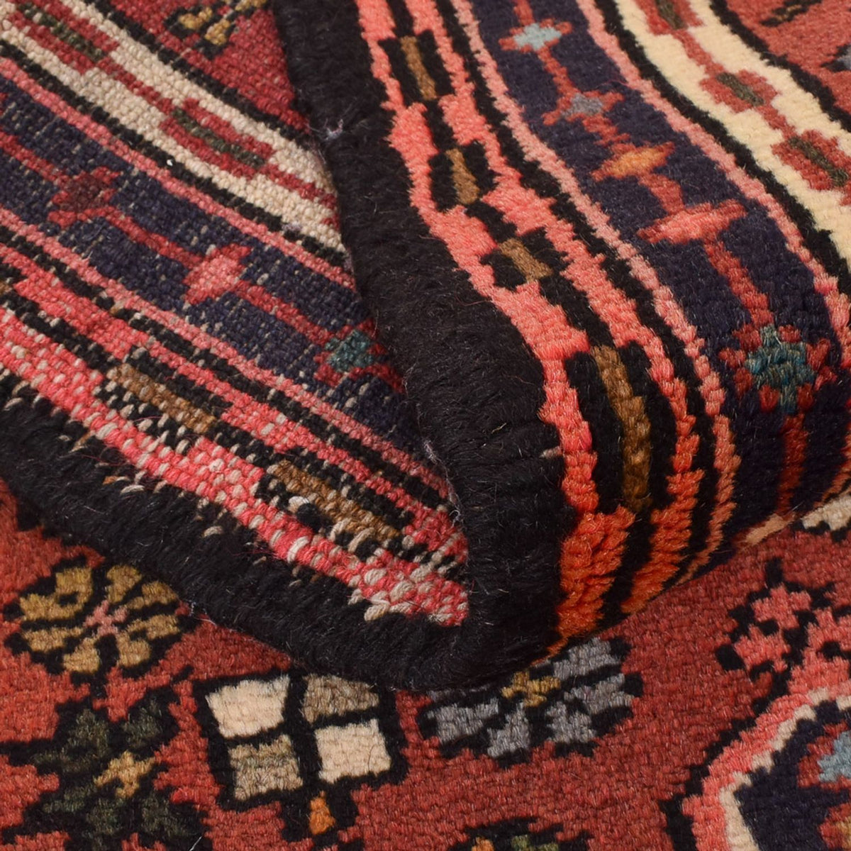 Tapis de couloir Tapis persan - Nomadic - 294 x 68 cm - rouge