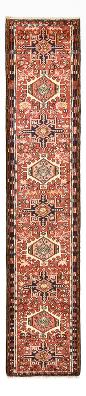 Tapis de couloir Tapis persan - Nomadic - 311 x 78 cm - rouge clair