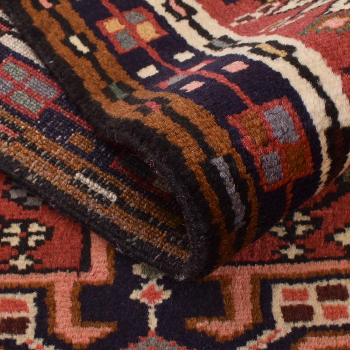 Tapis de couloir Tapis persan - Nomadic - 311 x 78 cm - rouge clair