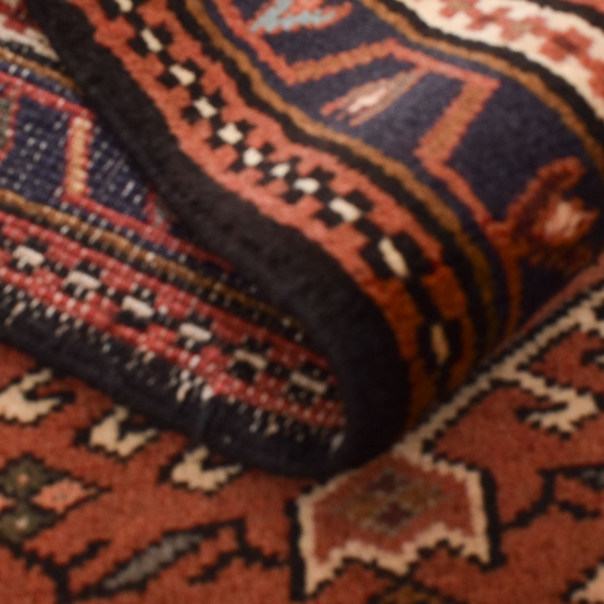 Tapis de couloir Tapis persan - Nomadic - 285 x 71 cm - rouge clair