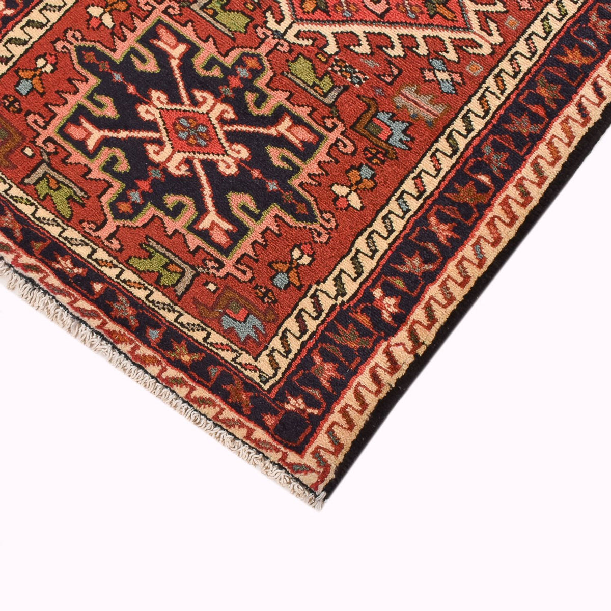 Tapis de couloir Tapis persan - Nomadic - 280 x 73 cm - rouge clair