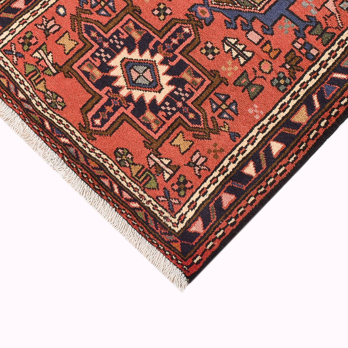 Tapis de couloir Tapis persan - Nomadic - 288 x 70 cm - rouge clair