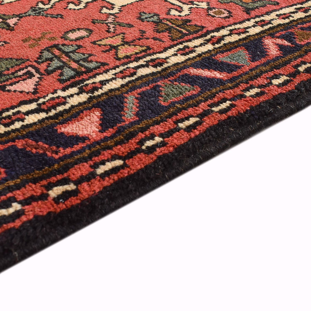 Tapis de couloir Tapis persan - Nomadic - 288 x 70 cm - rouge clair