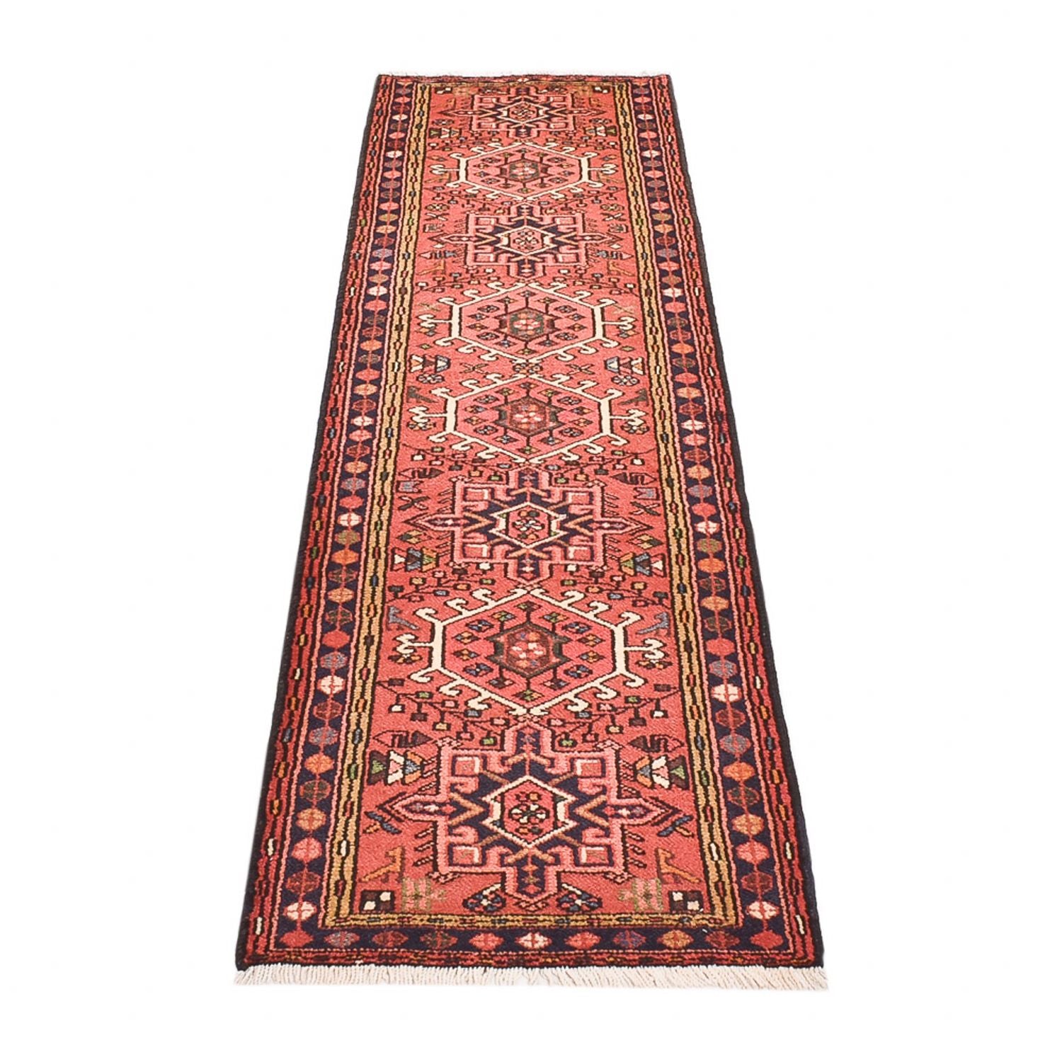 Tapis de couloir Tapis persan - Nomadic - 281 x 68 cm - rouge clair