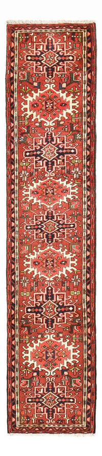 Tapis de couloir Tapis persan - Nomadic - 300 x 68 cm - rouge
