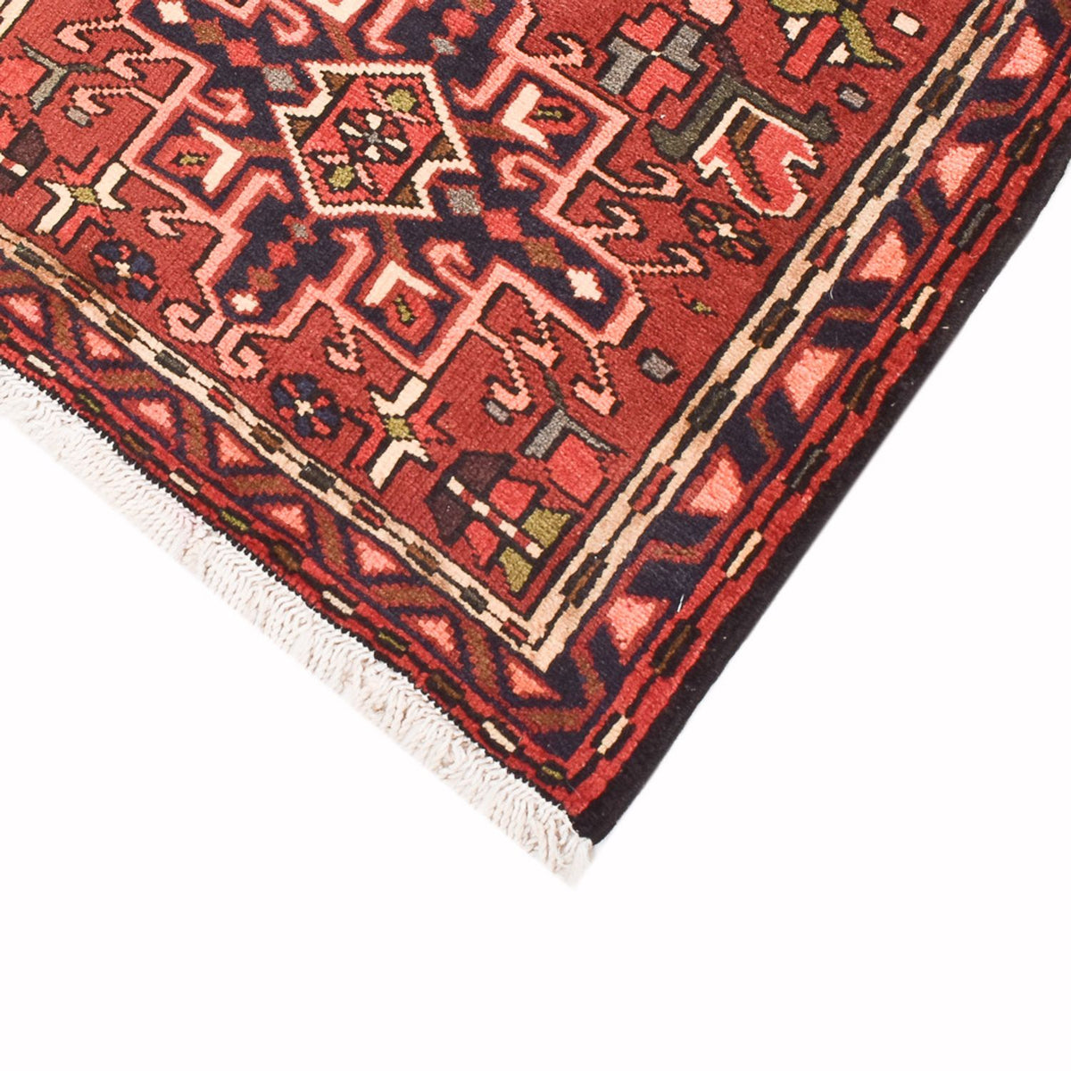 Tapis de couloir Tapis persan - Nomadic - 300 x 68 cm - rouge