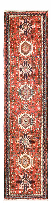 Tapis de couloir Tapis persan - Nomadic - 280 x 72 cm - rouge
