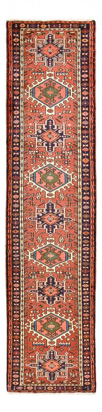 Tapis de couloir Tapis persan - Nomadic - 292 x 72 cm - rouge clair